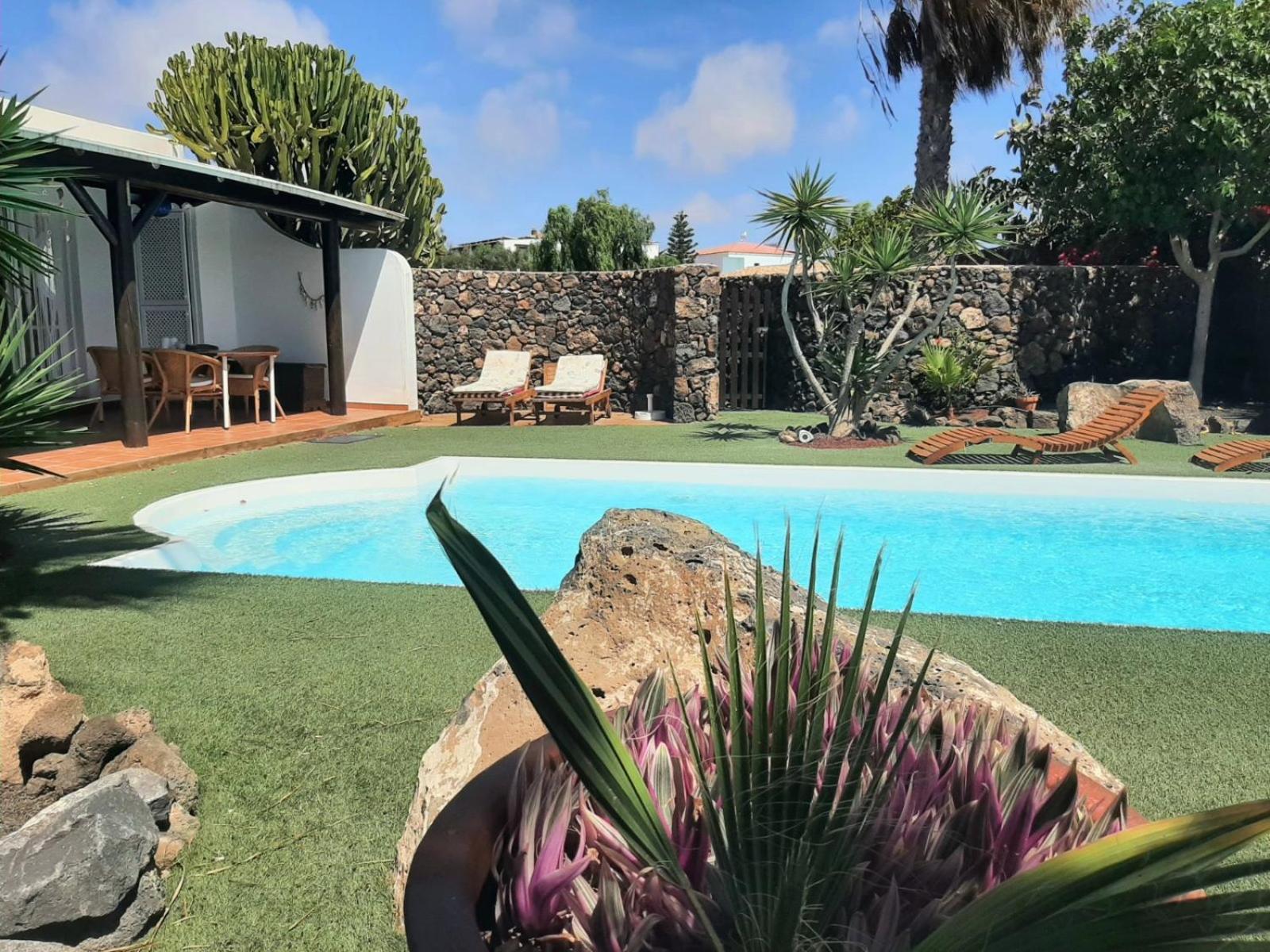 Villa Casa Brujas Lajares Esterno foto